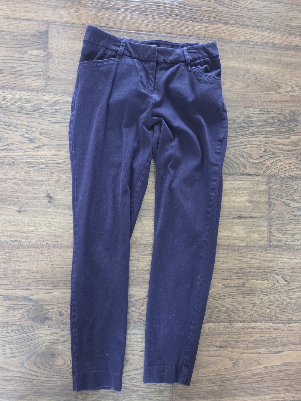 Maurices Purple Skinny Dress Pant 5/6 REG